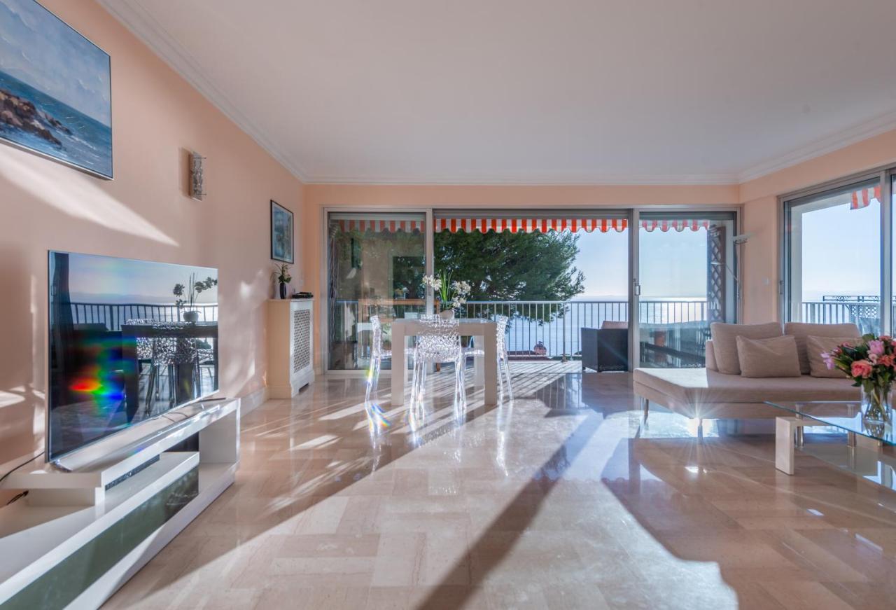 Ferienwohnung Prestige Mont Boron -Terrace -Sea View -2Br Nizza Exterior foto